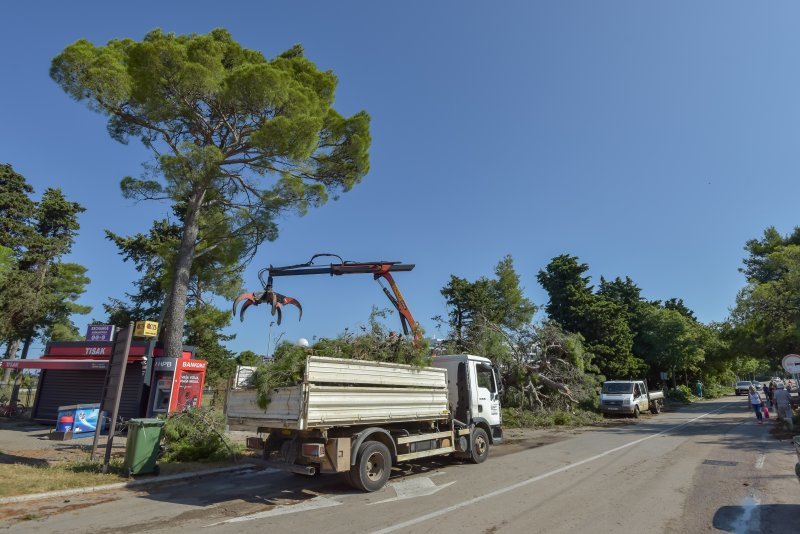 Zadar nakon olujnog nevremena