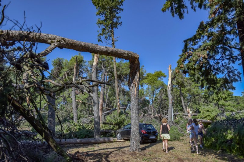 Zadar nakon olujnog nevremena