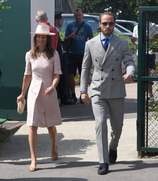 Pippa Middleton i James Middleton na Wimbledonu