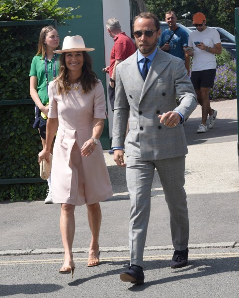 Pippa Middleton i James Middleton na Wimbledonu