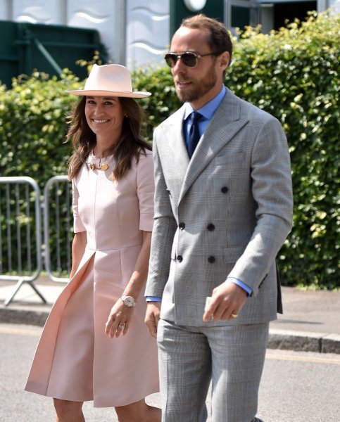 Pippa Middleton i James Middleton na Wimbledonu