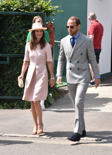 Pippa Middleton i James Middleton na Wimbledonu