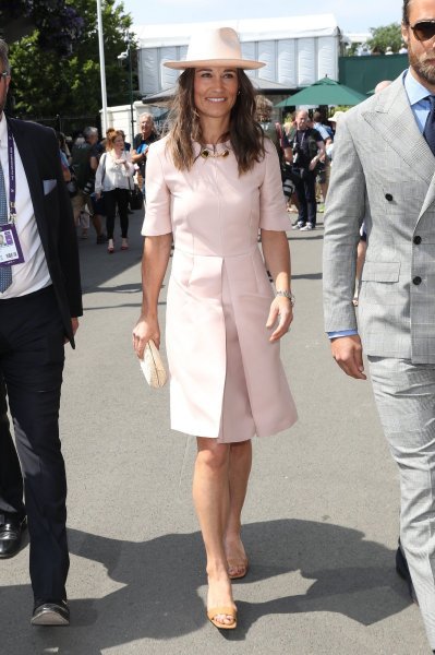 Pippa Middleton i James Middleton na Wimbledonu