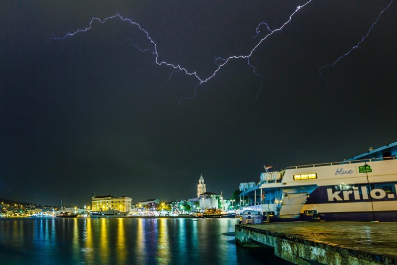 Nevrijeme u Splitu i okolici