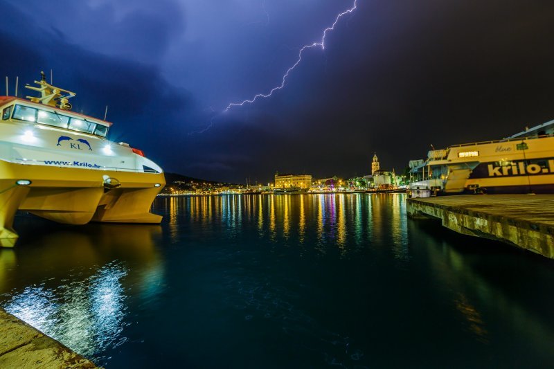 Nevrijeme u Splitu i okolici