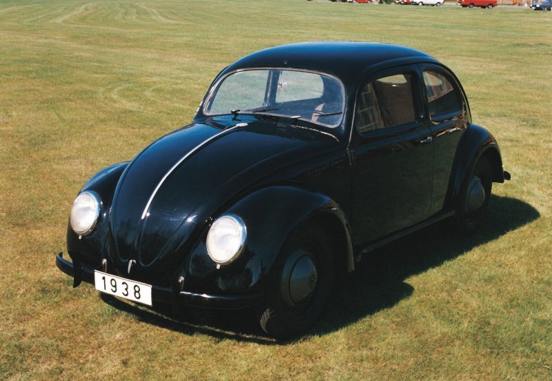 VW 38 je prvi Volkswagen s oblikom Bube