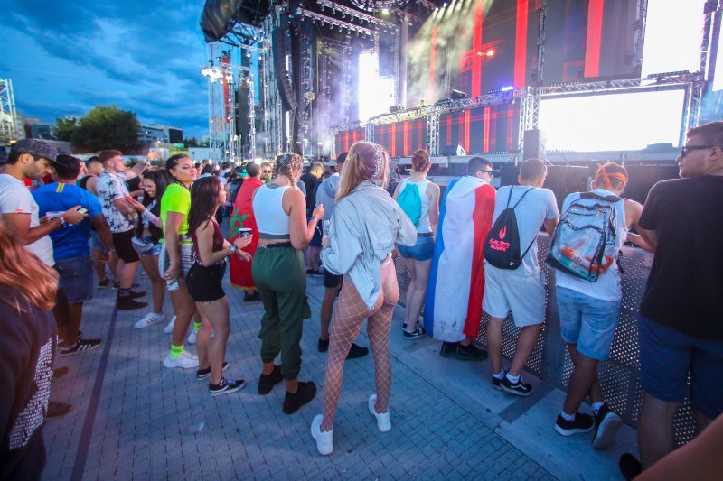 Drugi dan Ultra Europe music festivala 2019.