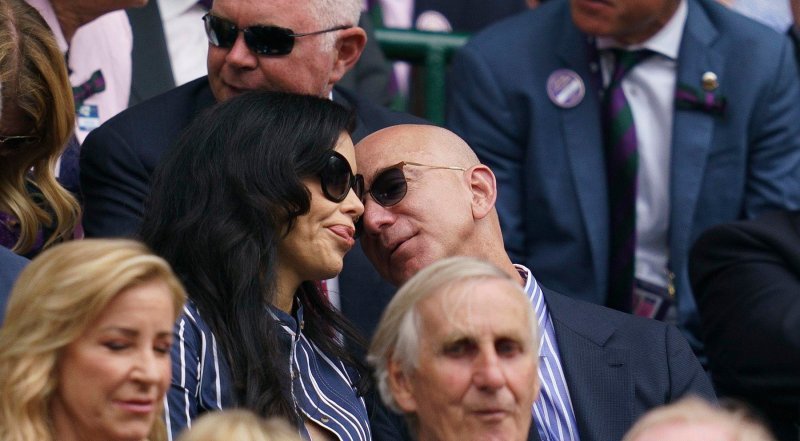 Jeff Bezos i Lauren Sanchez