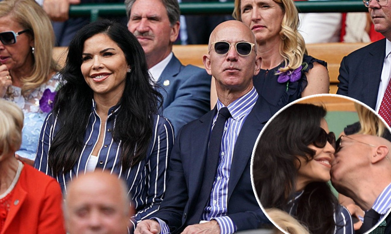 Jeff Bezos i Lauren Sanchez