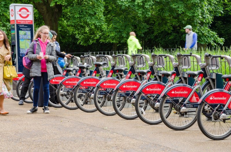 Parkovi Londona - gradski bicikli