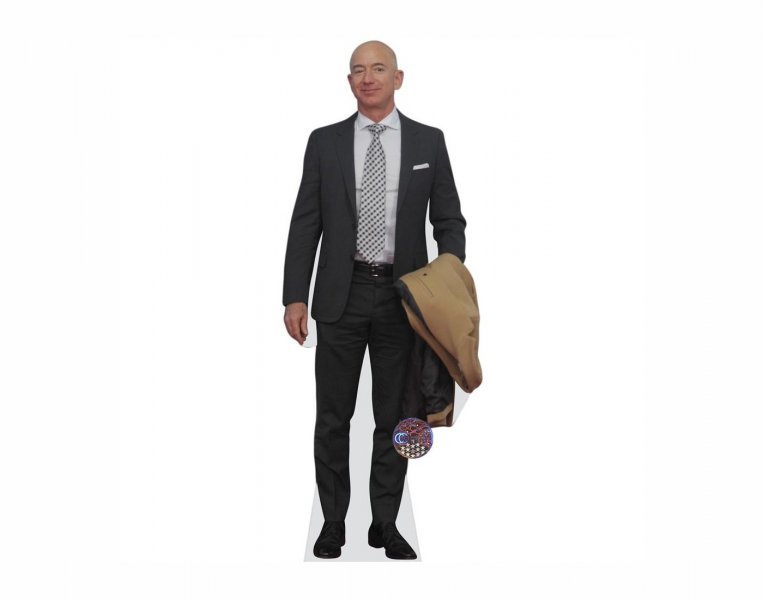 Kartonski Jeff Bezos