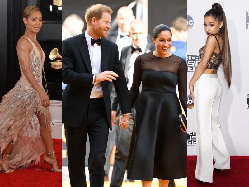 Jada Pinkett Smith, princ Harry i Meghan Markle, Ariana Grande