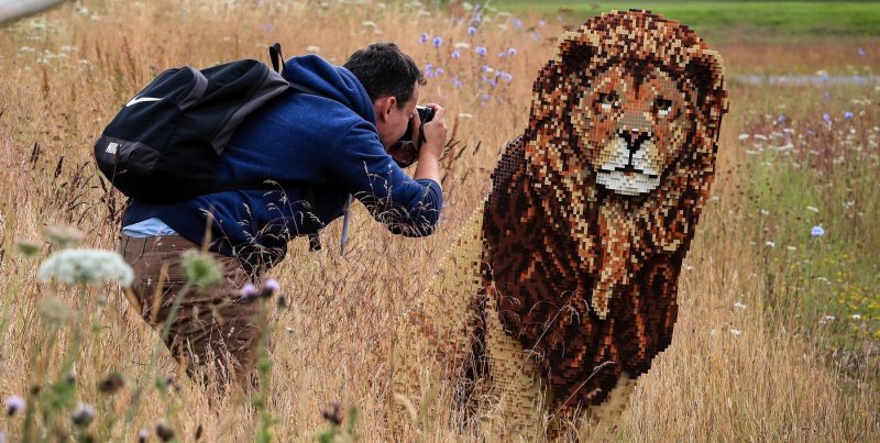 LEGO životinje u Safari parku Knowsley