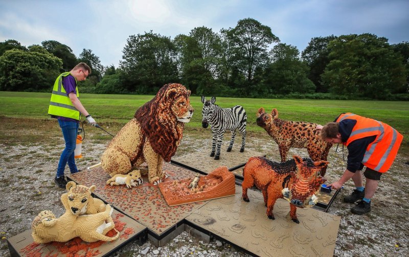 LEGO životinje u Safari parku Knowsley