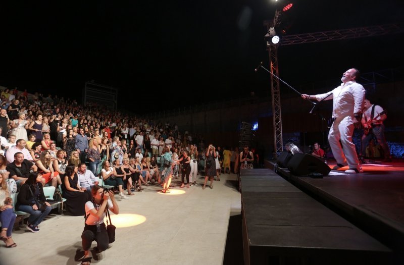 Tony Cetinski održao koncert na tvrđavi Sv. Mihovila u Šibeniku