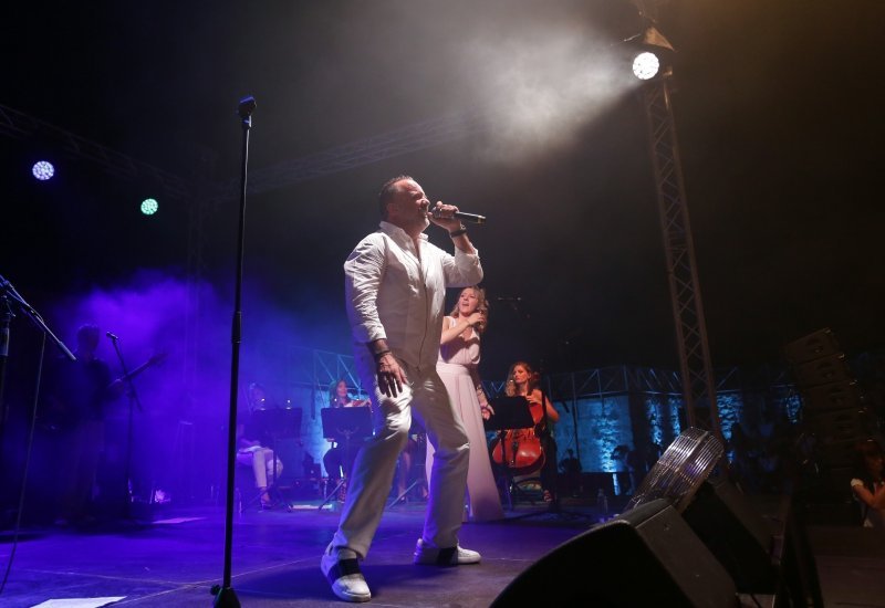 Tony Cetinski održao koncert na tvrđavi Sv. Mihovila u Šibeniku