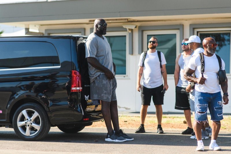 Bivši NBA košarkaš Shaquille O'Neal sletio u zračnu luku Zadar