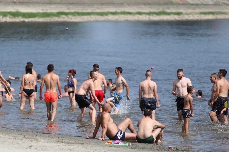 Rijeka Drava, spas od ljetnih vrućina i jakog sunca