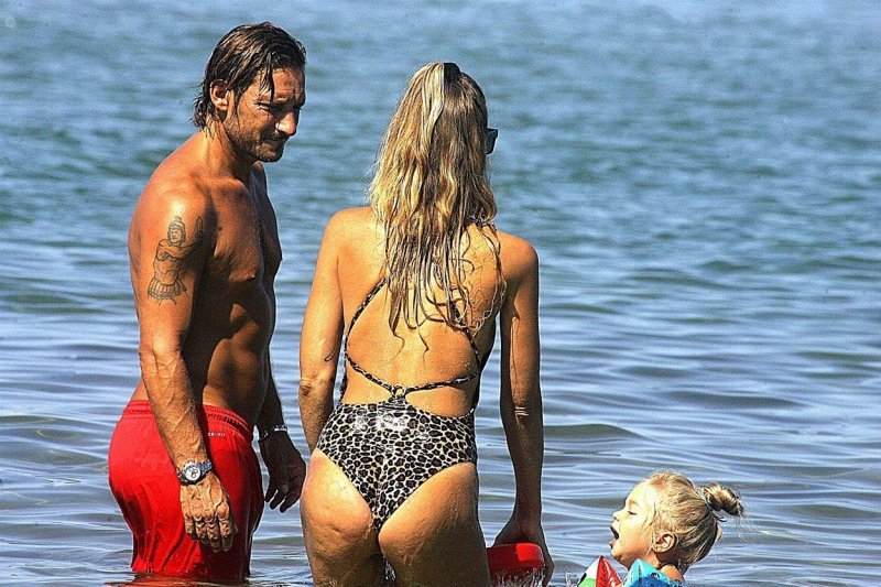 Francesco Totti i Ilary Blasi