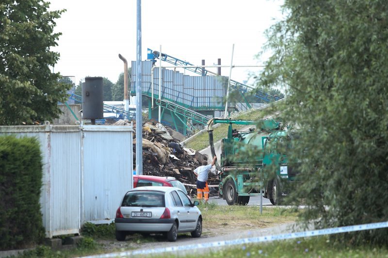 Reciklažno dvorište Jakuševac dan nakon požara