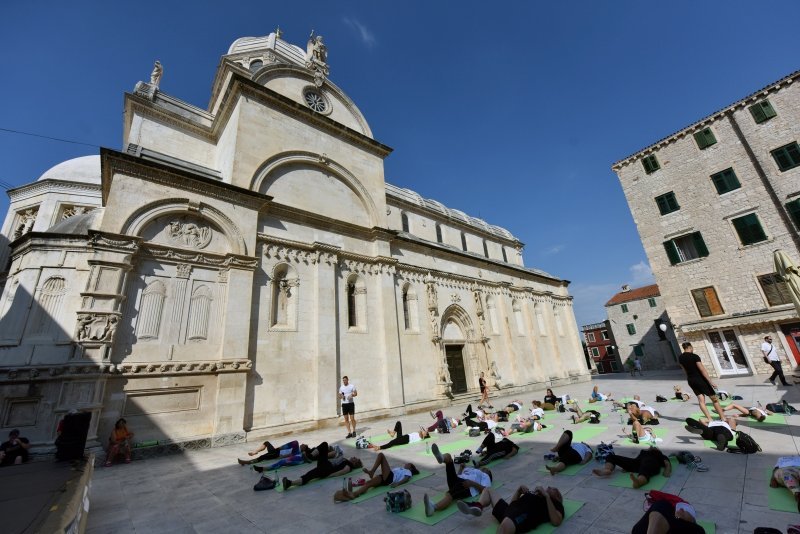 Aktivna Hrvatska i Renata Sopek vježbali sa Šibenčanima