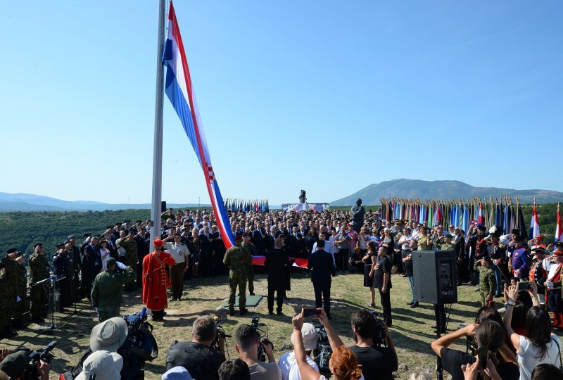 Svečani program na kninskoj tvrđavi povodom Dana pobjede i domovinske zahvalnosti