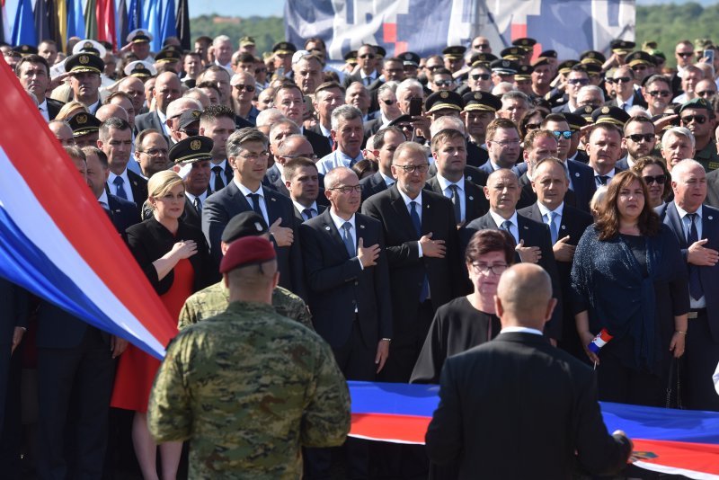 Svečani program na kninskoj tvrđavi povodom Dana pobjede i domovinske zahvalnosti