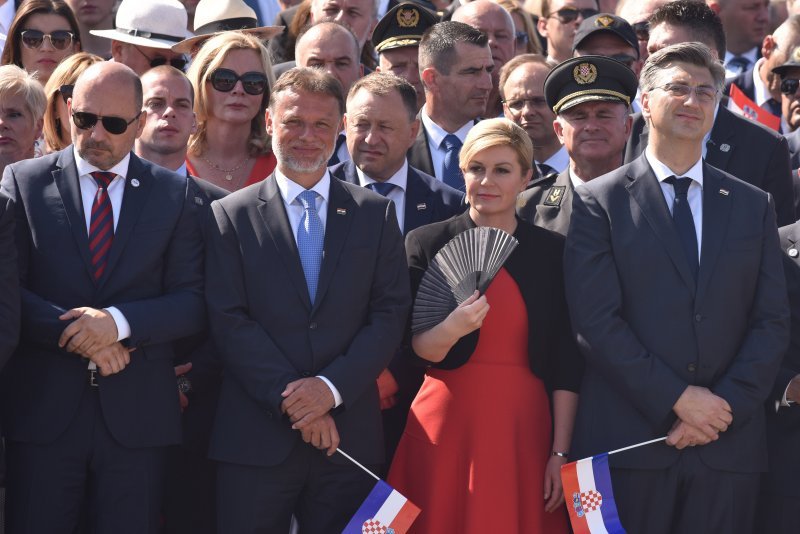 Gordan Jandroković, Kolinda Grabar Kitarović, Andrej Plenković