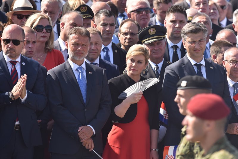 Milijan Brkić, Gordan Jandroković, Kolinda Grabar Kitarović, Andrej Plenković