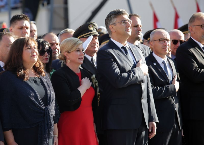 Kolinda Grabar Kitarović, Andrej Plenković, Damir Krstičević, Davor Božinović