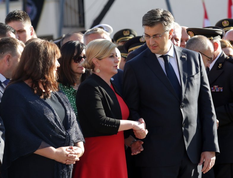 Kolinda Grabar-Kitarović, Andrej Plenković