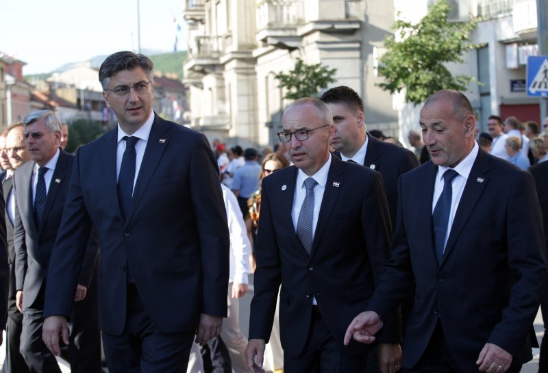 Andrej Plenković, Damir Krstičević, Tomo Medved