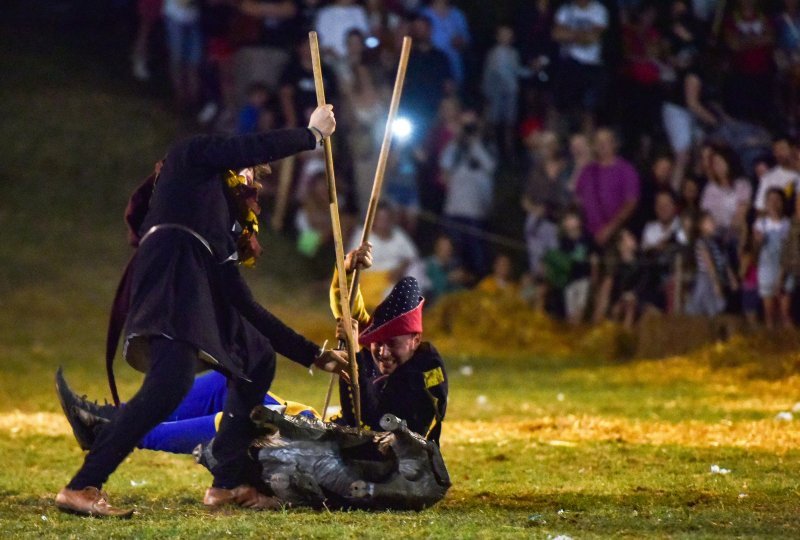 Svetvinčenat: Viteške borbe na Srednjovjekovnom festivalu oduševile posjetitelje