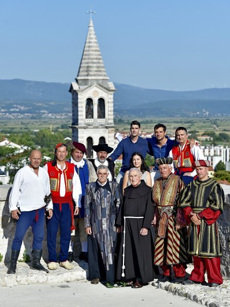 Pripreme za predstavu 'Opsada Sinja 1715.'