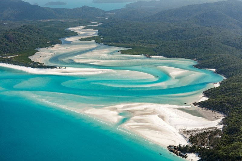 Whitehaven Beach, Whitsunday Islands, Australija