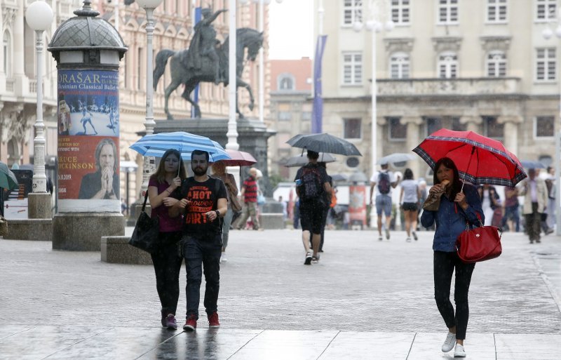 Kiša rashladila Zagreb