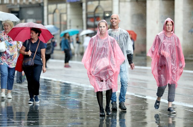 Kiša rashladila Zagreb