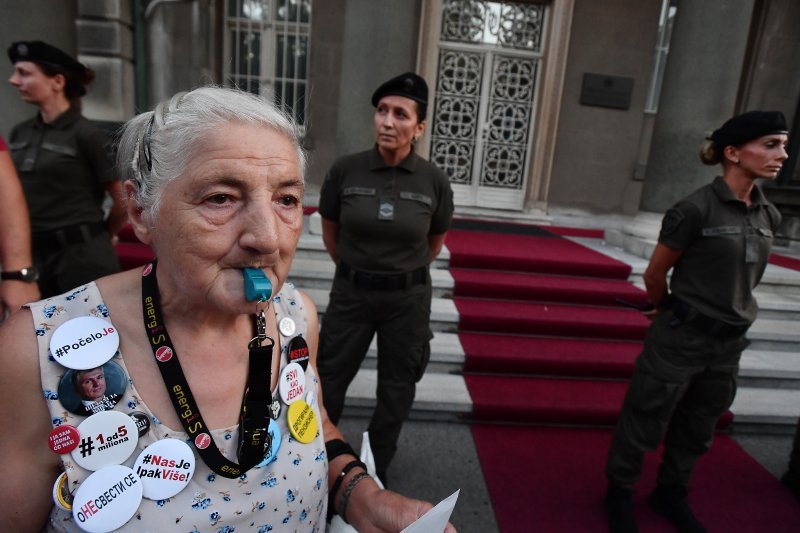 Pripadnice srpske vojne policije Kobre