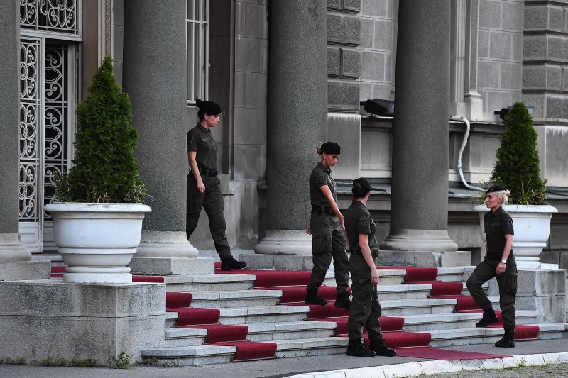 Pripadnice srpske vojne policije Kobre