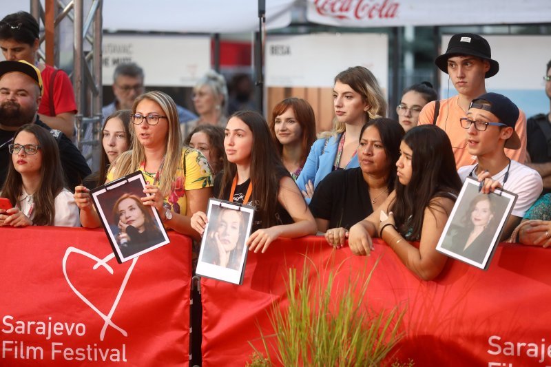 Crveni tepih treće večeri Sarajevo Film Festivala