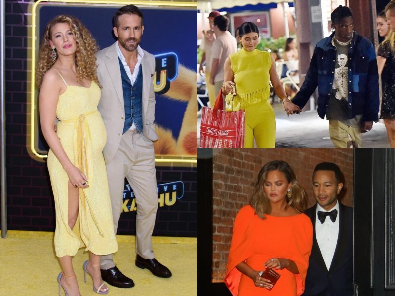 Blake Lively i Ryan Reynolds, Kylie Jenner i Travis Scott, Chrissy Teigen i John Legend