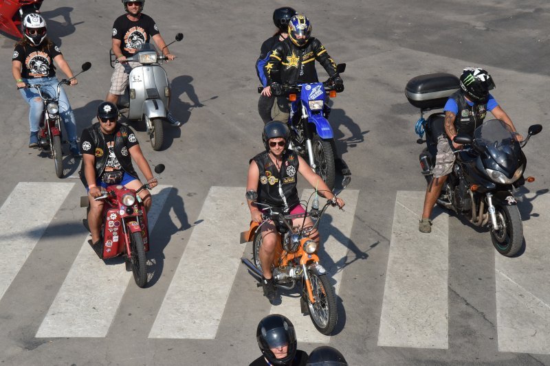 Pula: Tisuće motorista sudjelovalo u defileu povodom 25. godišnjice Croatia Bike Weeka