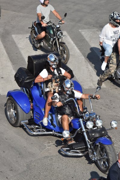 Pula: Tisuće motorista sudjelovalo u defileu povodom 25. godišnjice Croatia Bike Weeka