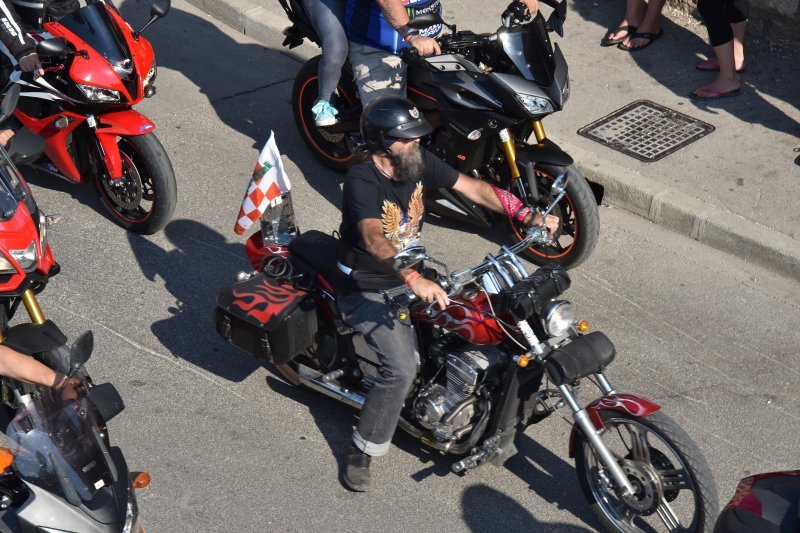 Pula: Tisuće motorista sudjelovalo u defileu povodom 25. godišnjice Croatia Bike Weeka