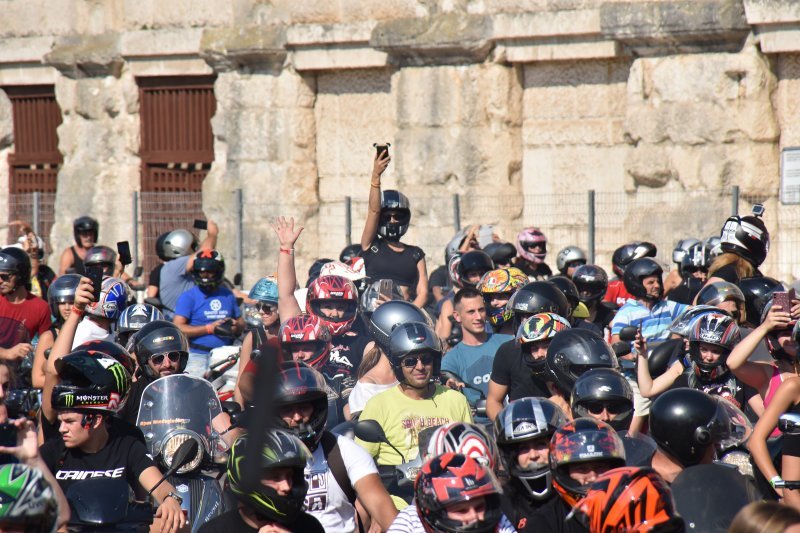 Pula: Tisuće motorista sudjelovalo u defileu povodom 25. godišnjice Croatia Bike Weeka