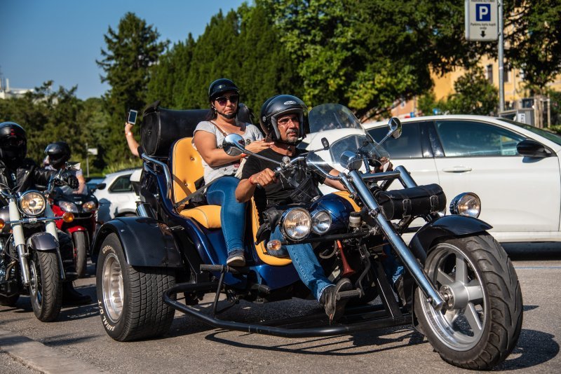 Pula: Tisuće motorista sudjelovalo u defileu povodom 25. godišnjice Croatia Bike Weeka