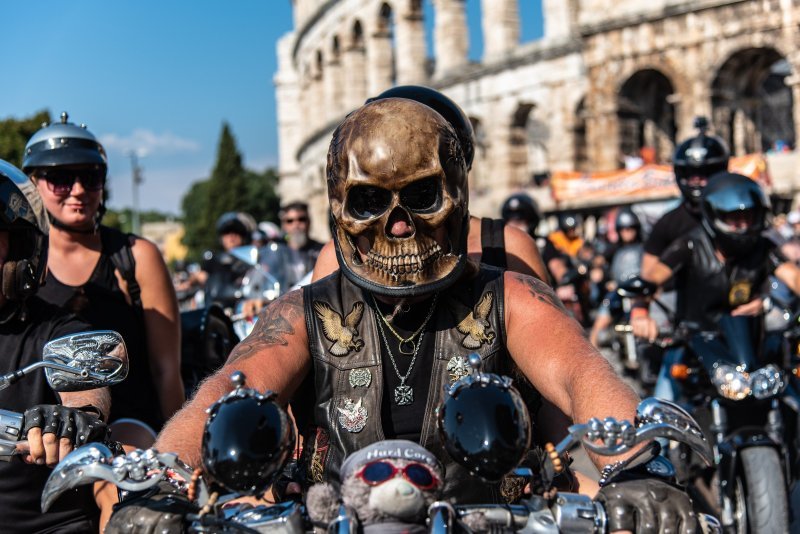 Pula: Tisuće motorista sudjelovalo u defileu povodom 25. godišnjice Croatia Bike Weeka