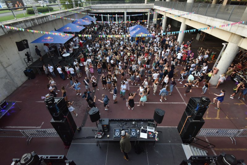 Na parkiralištu MSU održan je Art Block Party