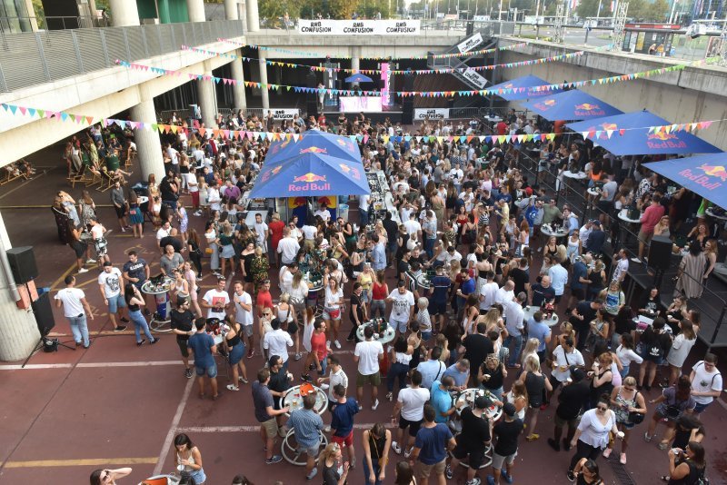 Na parkiralištu MSU održan je Art Block Party