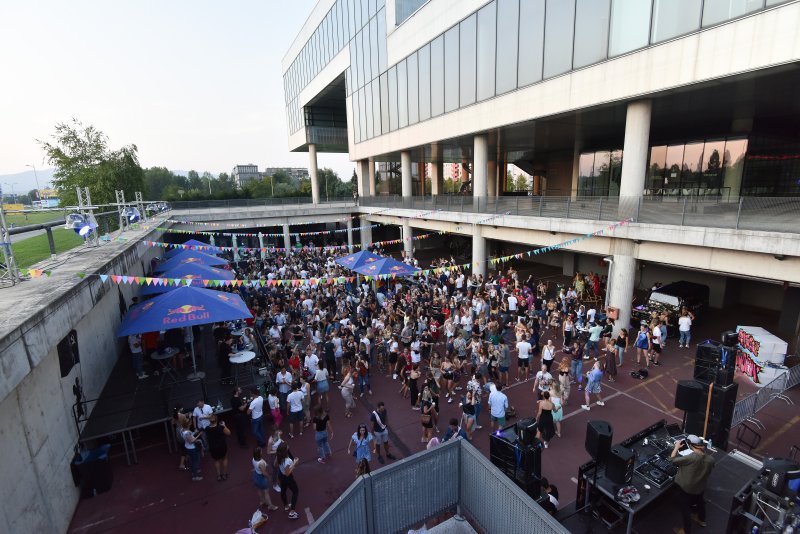 Na parkiralištu MSU održan je Art Block Party